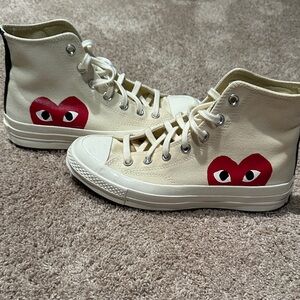 CONVERSE X COMME DES GARCONS PLAY ALL STAR CHUCK '70 HI - TOP